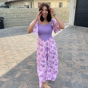 Purple dress, Size small